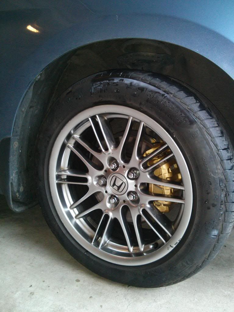 painted brake calipers GOLD! >>>> pix inside